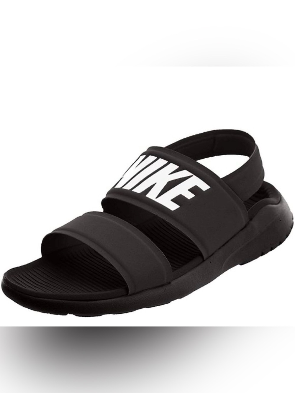 Nike Women’s Tanjun Black and White Sandals
